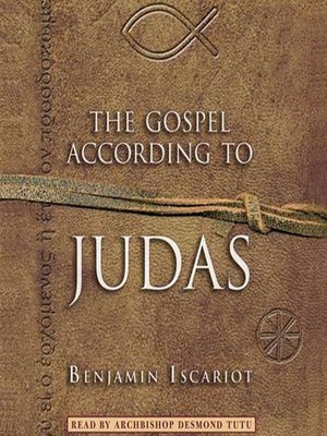 cover image of The Gospel According to Judas by Benjamin Iscariot